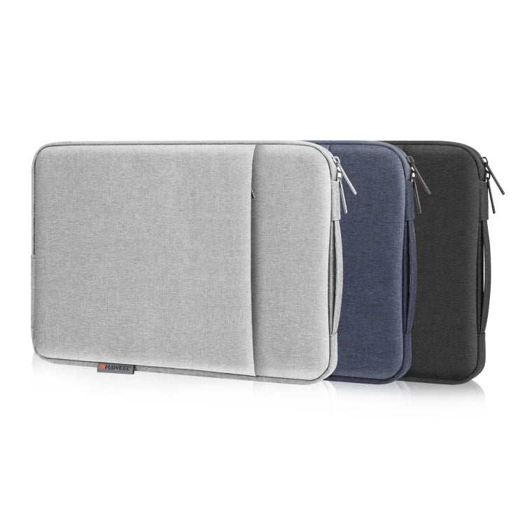 Factory HAWEEL Laptop Sleeve Case Zipper Briefcase Bag With Handle for 12.5-13.5 Inch Laptop(Gray Blue)