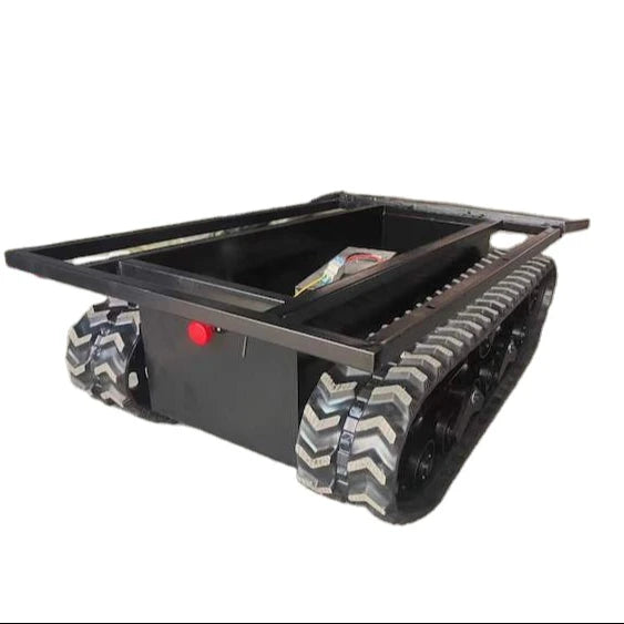 Undercarriage Track Rubber Crawler Loading Weight 50kgs/100KGS/800KG Rubber Tracked Chassis Undercarriage