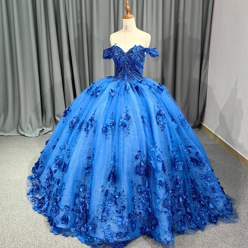 Off Shoulder Flower Sweetheart Red Dresses Women Party Evening Jancember 9963-1