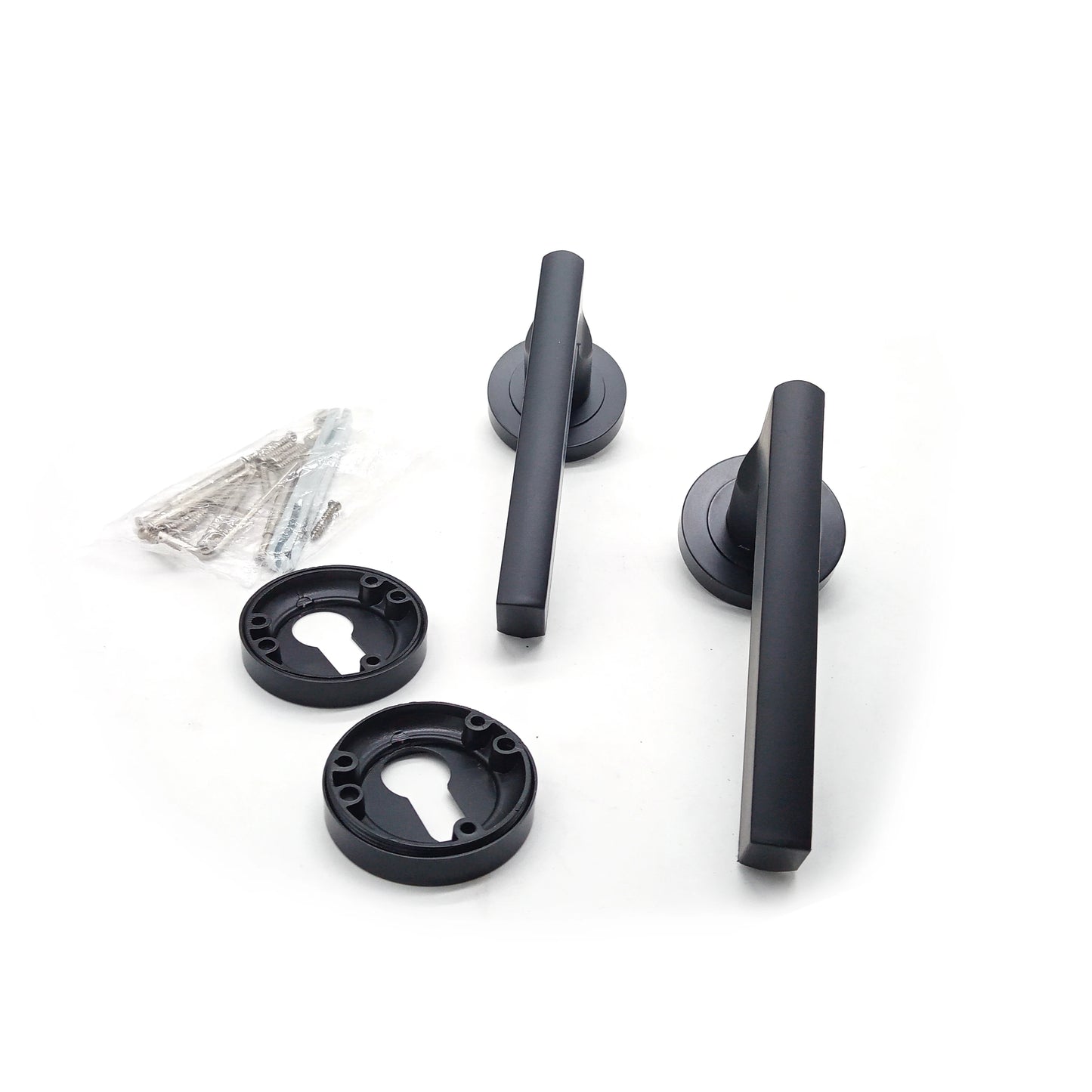 German PVC Steel Materials Door Knobs Cheap Price Lever Door Handle for Asian Market