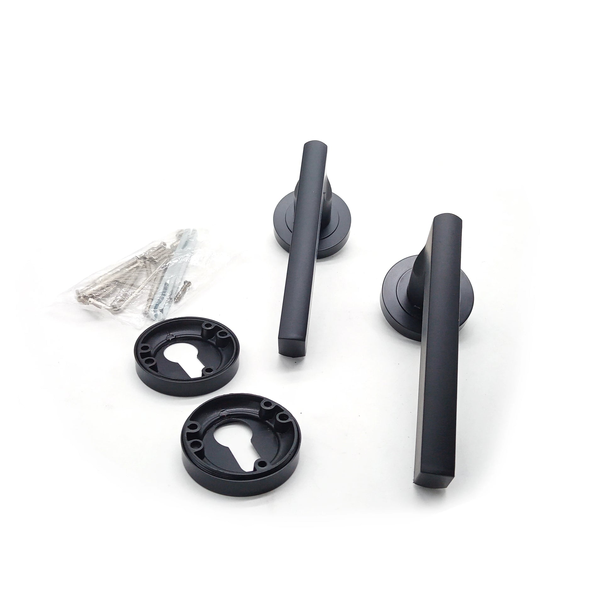 German PVC Steel Materials Door Knobs Cheap Price Lever Door Handle for Asian Market