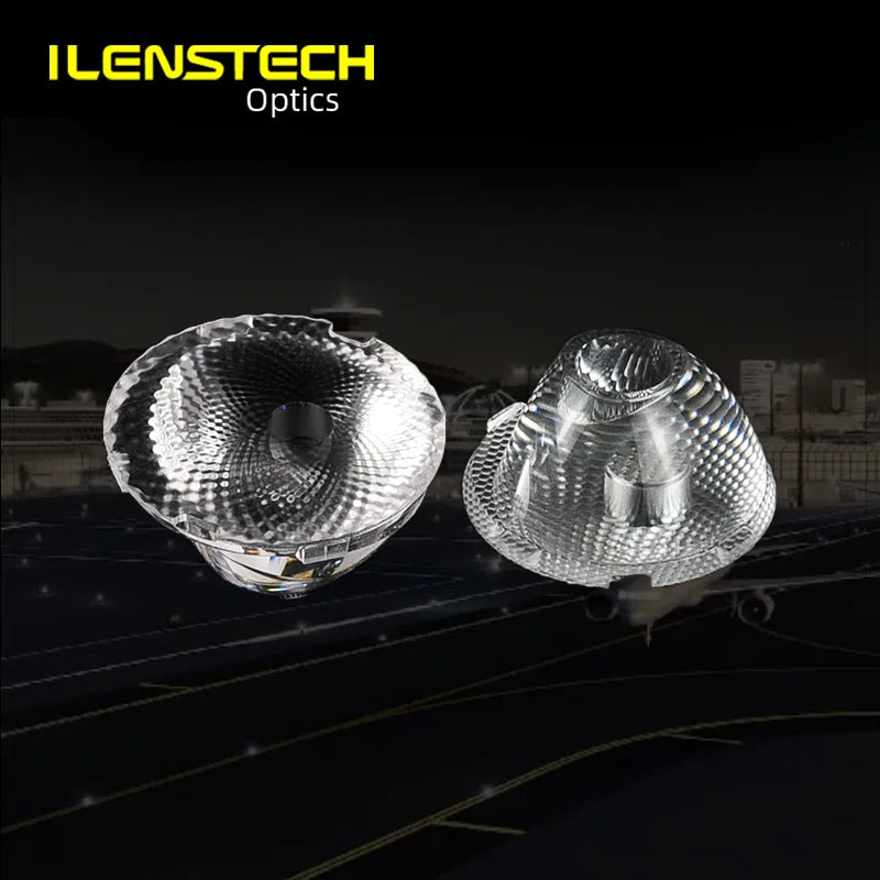 Asymmetric 25 Degree Led Wall Wash Lens Optical Lens Manufacturing