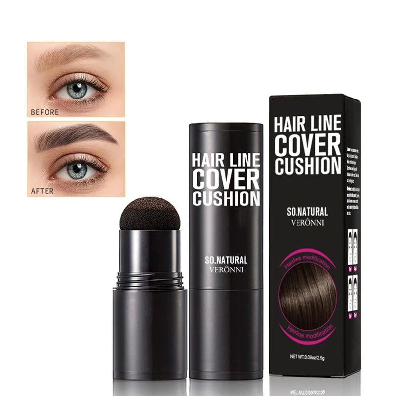 Women's 14-Color Temporary Eyebrow and Beard Powder Waterproof Hairline Shadow Root Touch Up Chemical-Based Ingredients