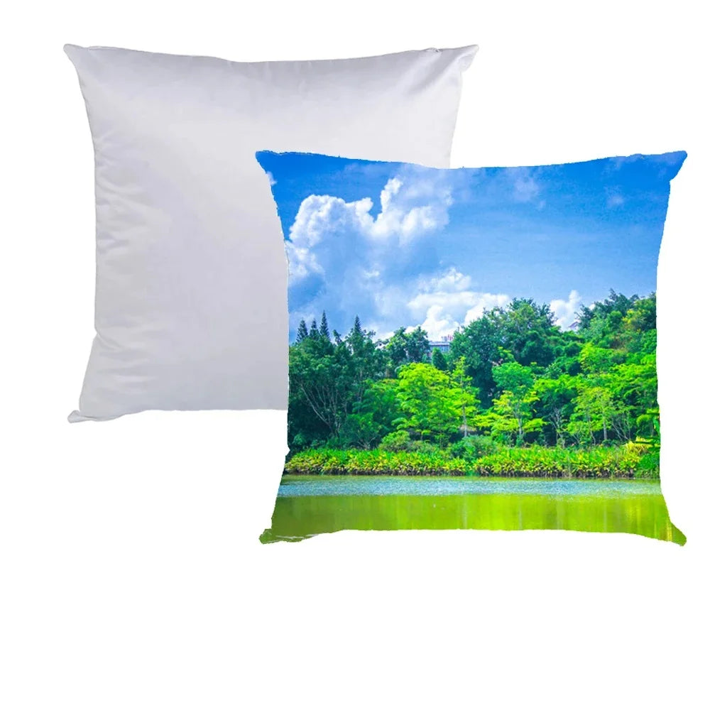 Sublimation Blank Satin Polyester Pillow Case Advertising Pillow Cover/ Cushion Cover