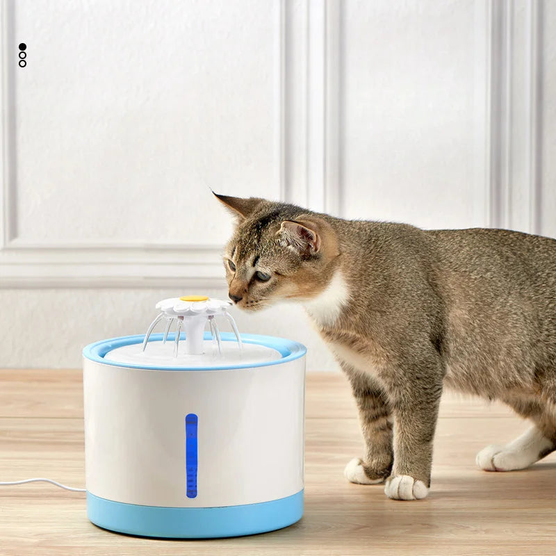 Custom Pet Cats Dogs Automatic Filtering and Circulation Intelligent Flowing Water Dispenser