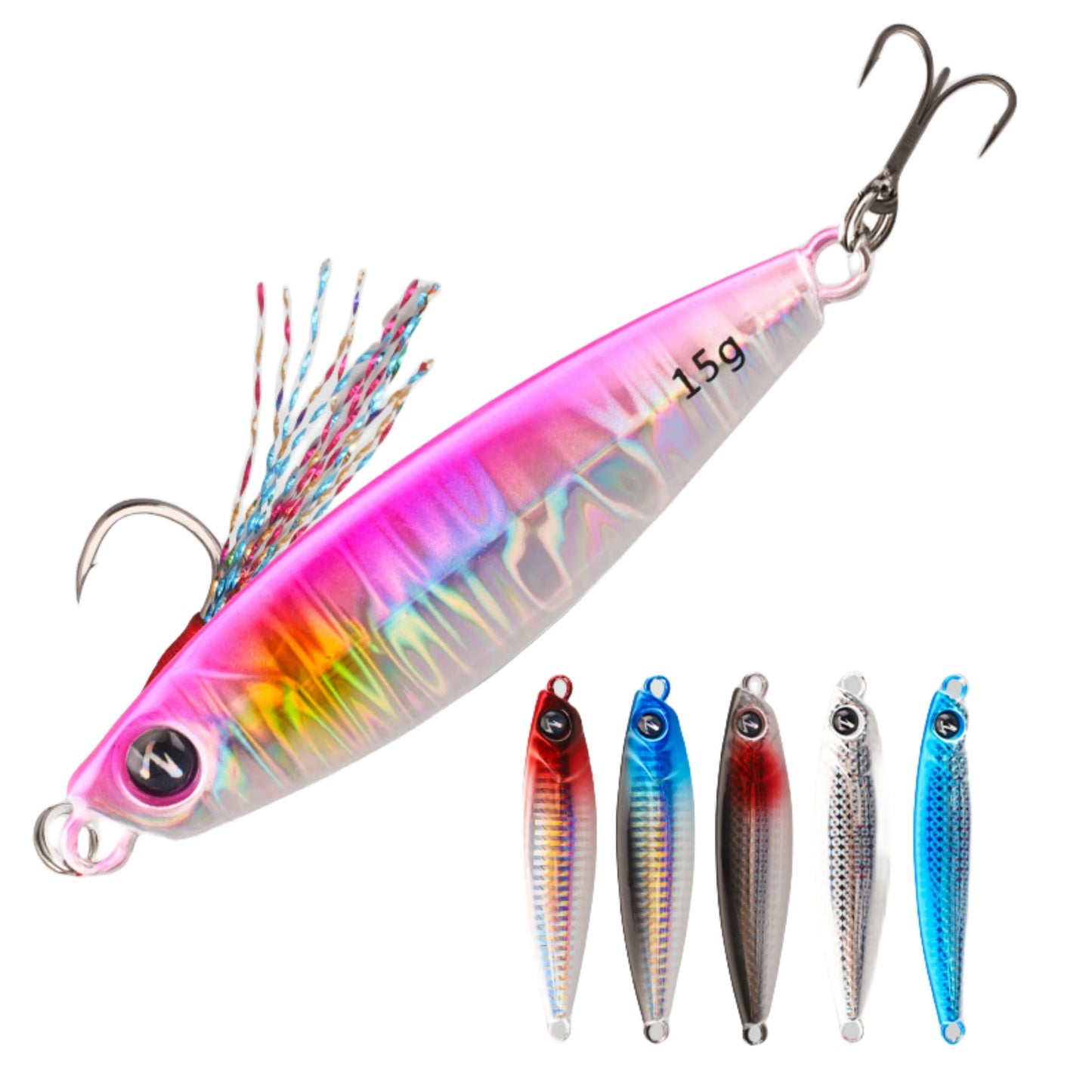 Wholesale Cast Jig 10g 15g 20g 25g 30g 40g Shore Slow Pitch Jig Lure Isca Artificial Fishing Bait Jig