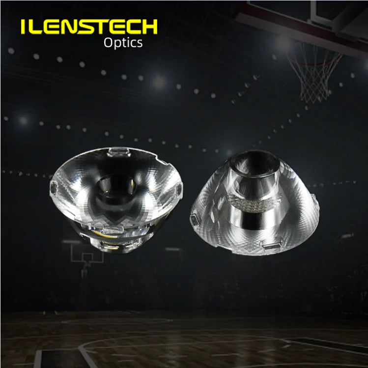 ILENSTECH Factory Lens 24MM 15 Degree 3030 3535 Led Optical Lens for Flashlights