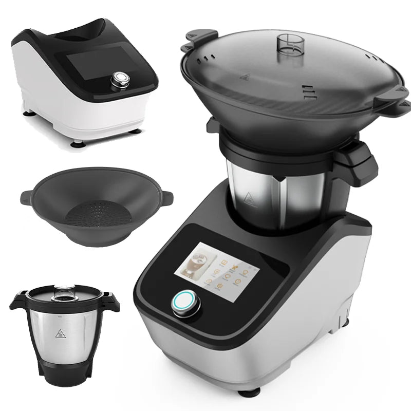 Multifunctional Food Processor Kitchen Robot Multi Functional Cooking Machine Soup Maker Thermo Mixer Baby Food Processor