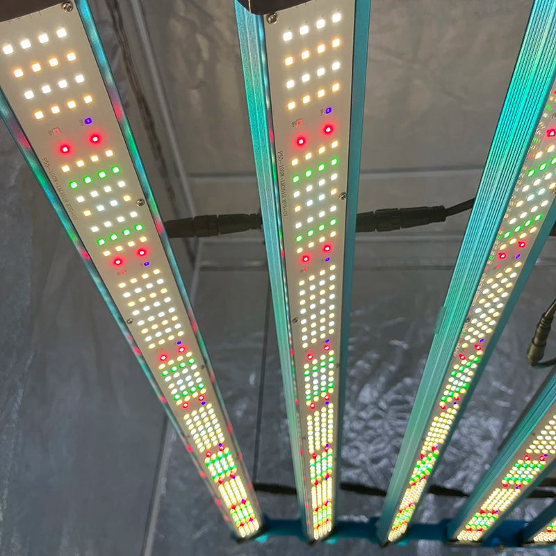 No Tax to EU Separate UV/IRKingBrite P55 800W LM301H EVO/Mint White+Osr 660nm+Epistar UV IR+Green Rotatable Bar LED Grow Ligh