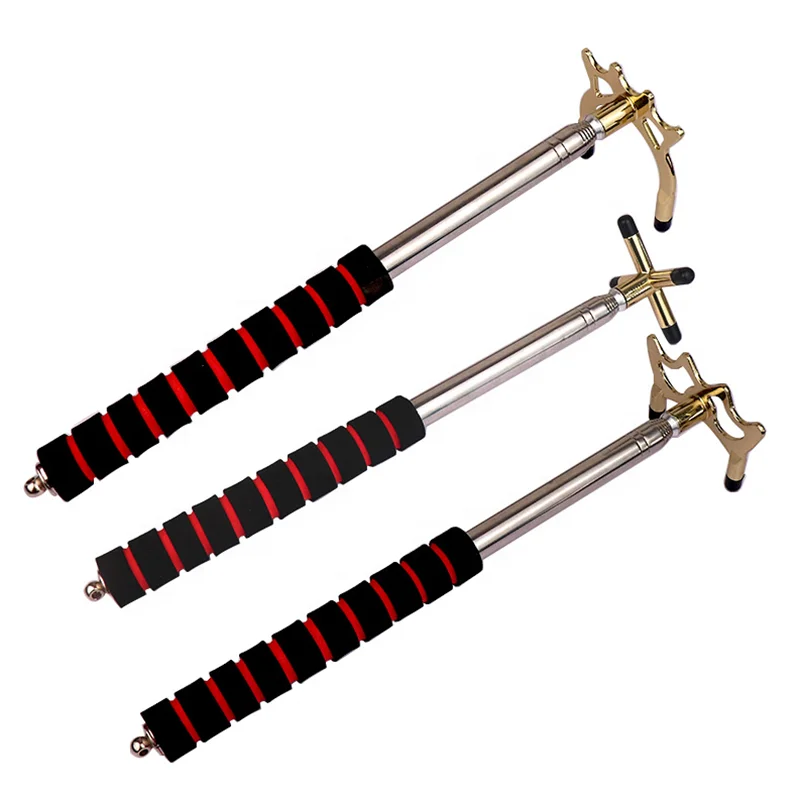 New Arrival Stainless Steel Telescopic Center Joint Billiard Bridge Cue with Cue Rest Set