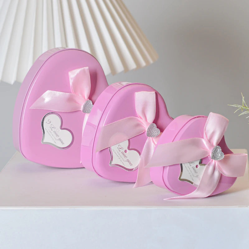 Rectangular square Round Tinplate Box Flower Tea Can Coffee Can Metal Candy Can Snack Gift Tin Box Empty Box
