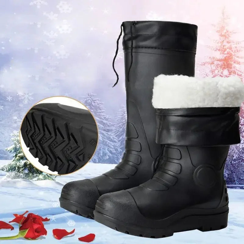 Wholesale Custom Anti Oil Slip Resistant Footwear for Fishing Farming Hunting Safety Work in Arctic Cold Weather Condition Bo
