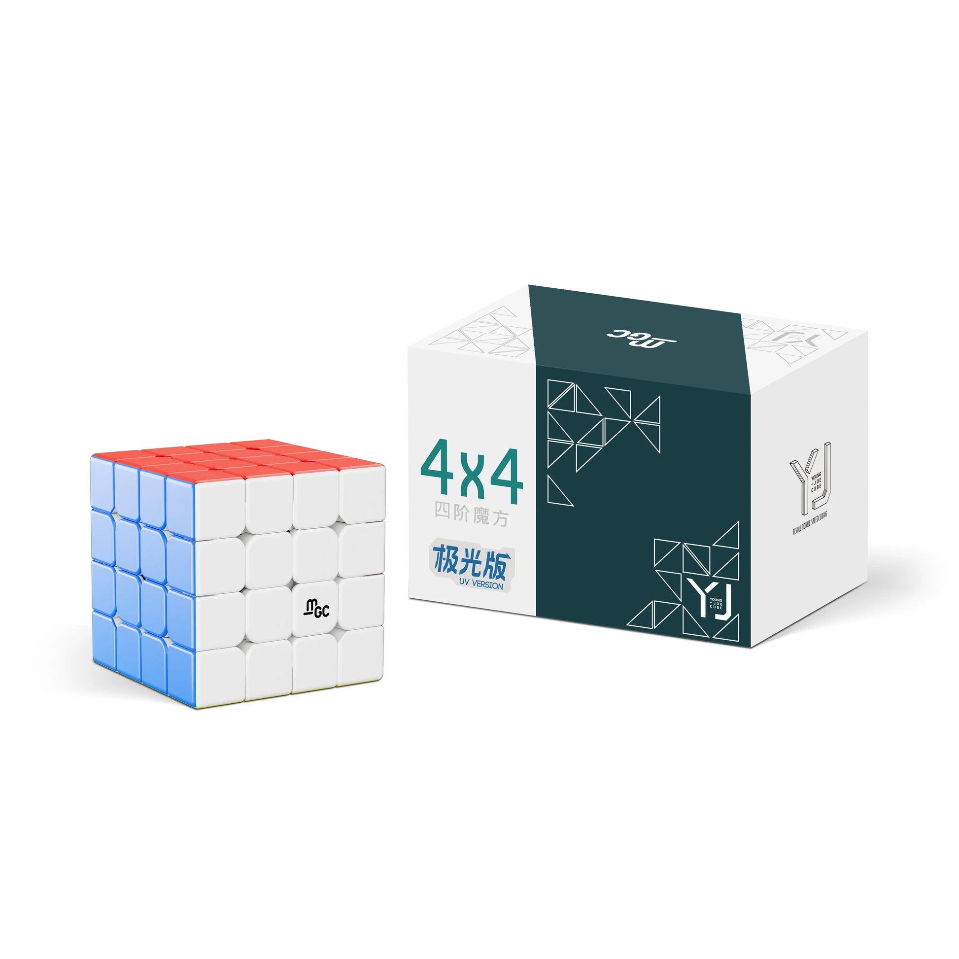 MGC4 M Yongjun MGC 4x4  Magnetic UV Professional Speed-micro Actuator Version Magic Cube Educational Puzzles