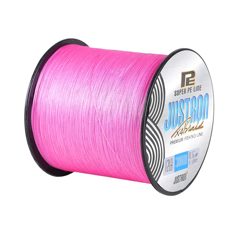 Custom Justron Braided Braid Line 8x Fishing Tackle 1000m