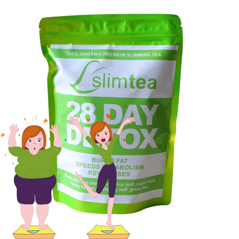 Wangsongtang Best Slim Fast Private Label 28 Days Detox Flat Tummy Fit Green Herbal Slim Tea Minceur