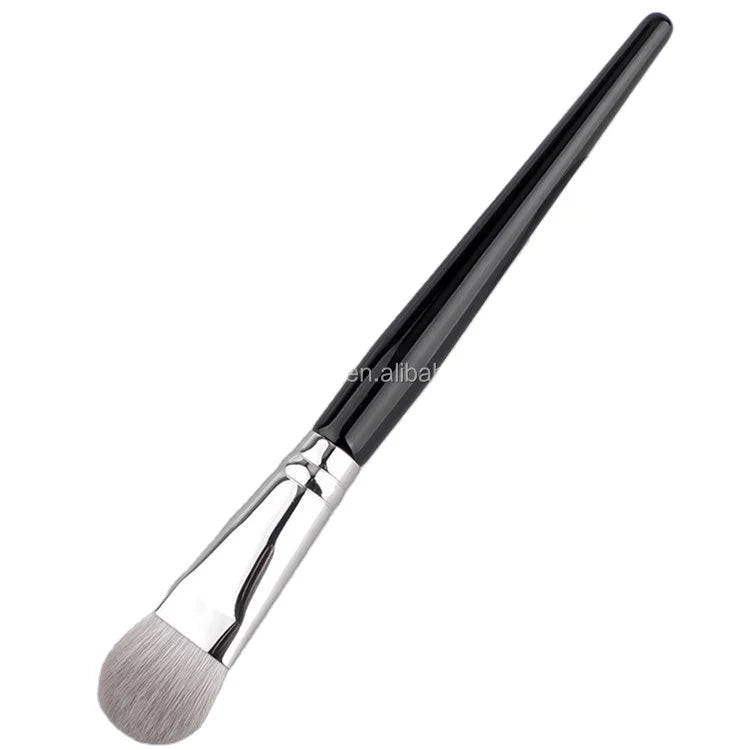 Black Professional Make up Blush Wholesale Custom Single Private Label Small Cosmetic Liquid Cream Synthetic Makeup Blush Bru