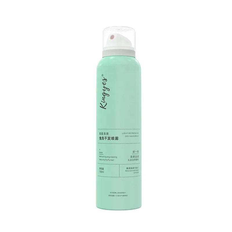 China Factory Wholesale Brand Hair Oil Control Dry Shampoo Spray Shampoo Fluffy Organic Argan Oil Hair Dry Spray