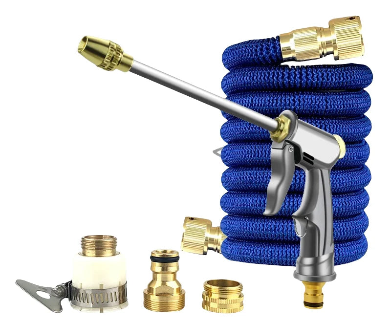New Product Hot Selling Expandable Plastic Garden Hose Set with Anti-Corrosion & Anti-UV Features Flexible Garden Hoses