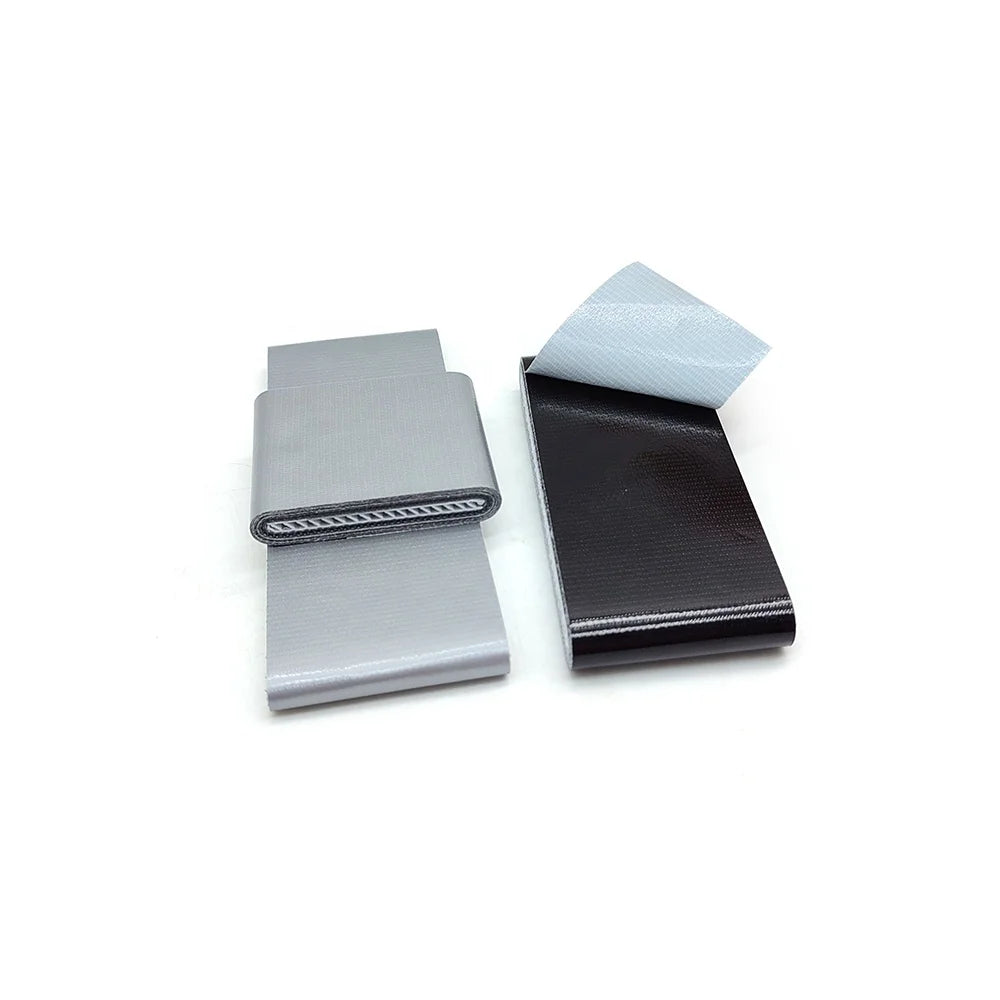 1.88 Inch X 5 Yards Pocket Size Flat Thin Mini Roll Travel Size Silver Duct Tape for Repairs Outdoors Emergency Crafts