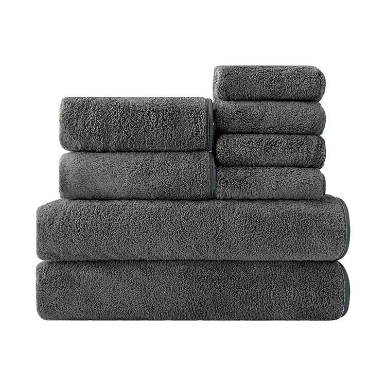 100% Cotton Custom Hotel Gym Quick Dry Sand Free Beach Microfiber Facial Towels  with Logo Custom Print