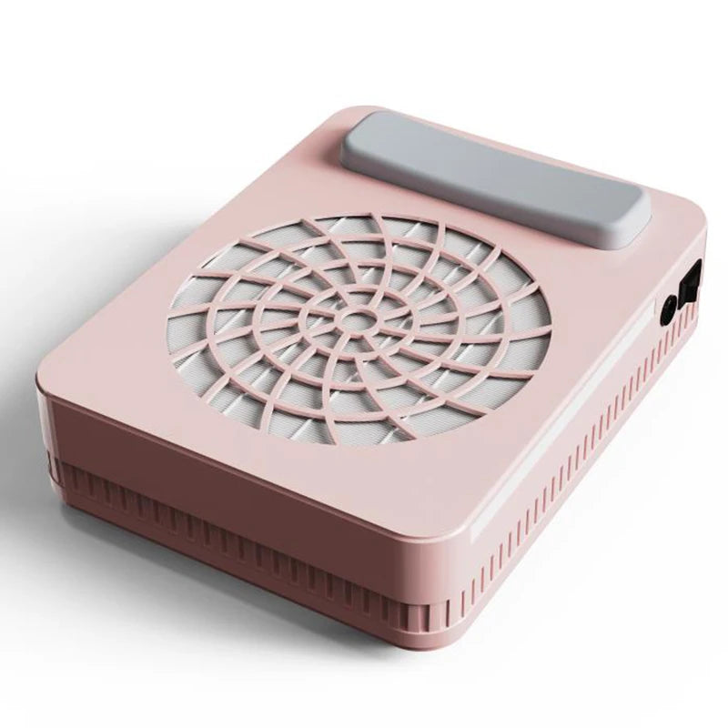 Professional Electric ABS Square Solid Nail Art Vacuum Cleaner 4000RPM P10 Powerful Suction Portable Japanese Nail Dust