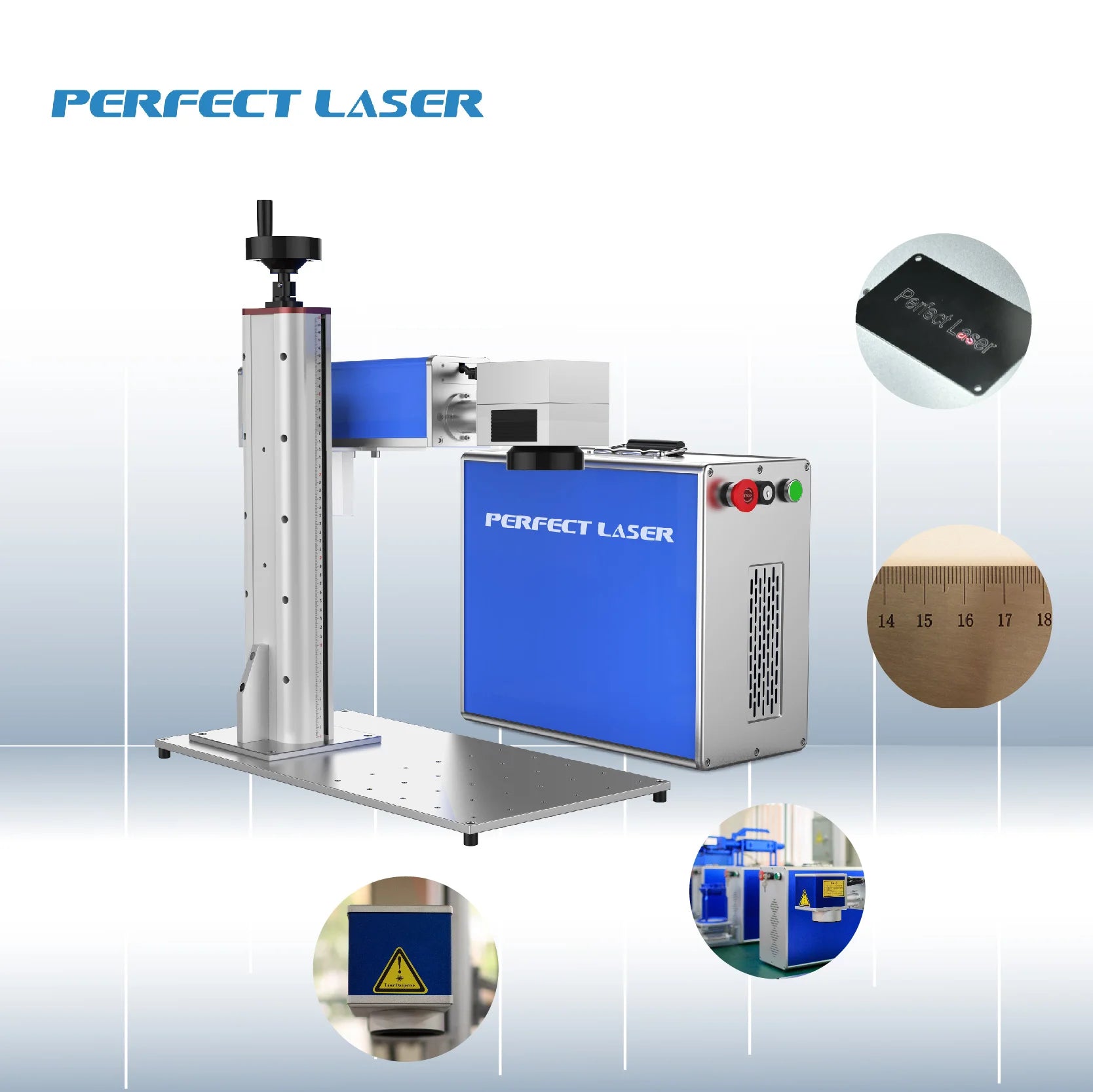 Animal Cattle Ear Tag Printer 20W Laser Fiber Marking 30W Pet Tag Stone Engraving Machine for Plastic Abs Ear Tag Printing