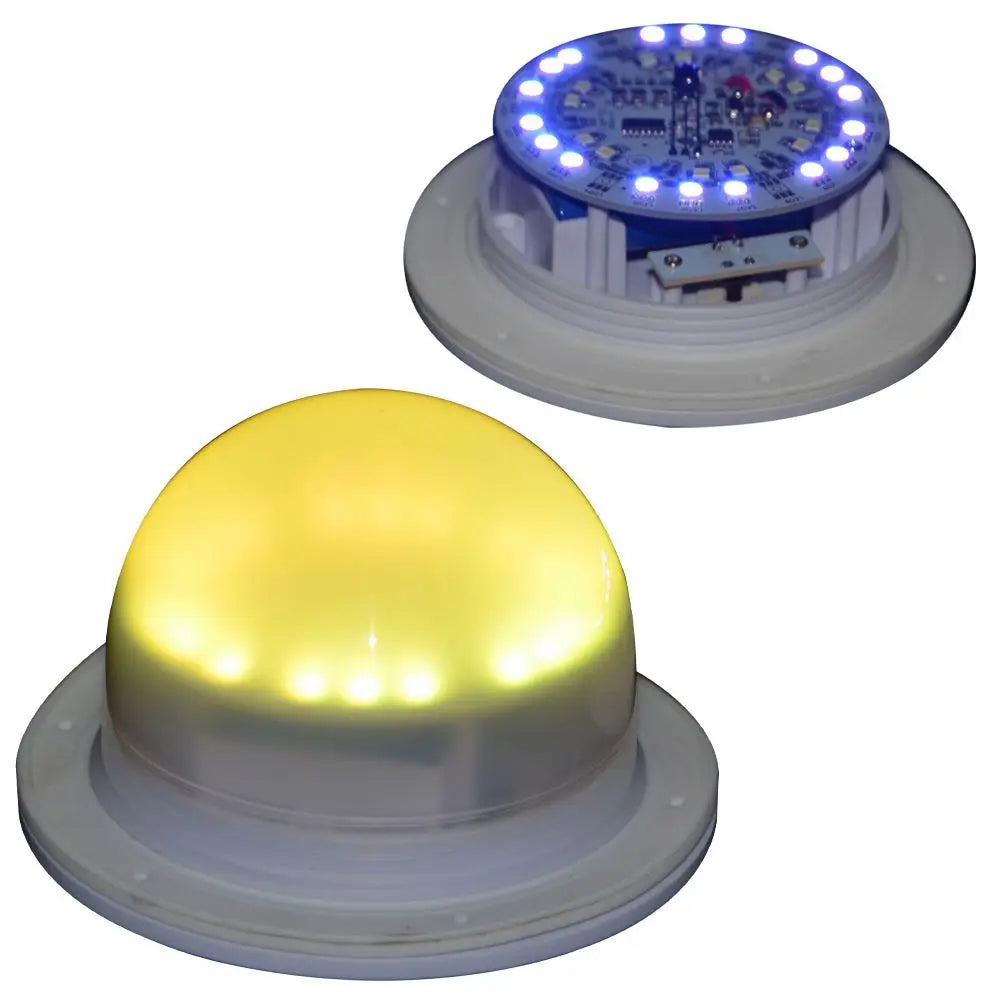 Wireless Rechargeable Battery Powered 16-Color Changing LED Light Base Bulb E27 Lamp Holder Screw Waterproof IP60/IP65