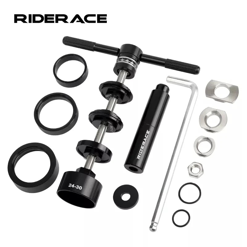RIDERACE Bottom Bracket Bearing Remove Installation Tool Kit MTB Road Bike Bottom Bracket BB Bearing Extractor/Press Tool Set