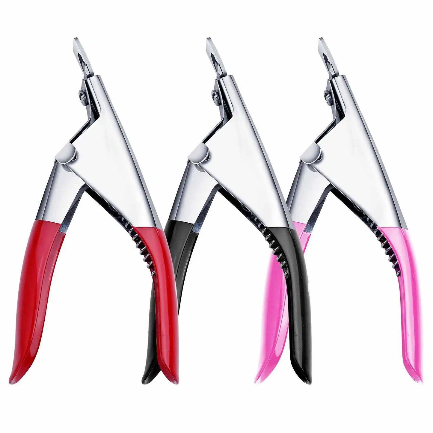 MIischeering Nail Art Clippers U-shaped Nail Clippers Can Cut Three Shapes Mixed Batch of Nail Tools Supplies Wholesale