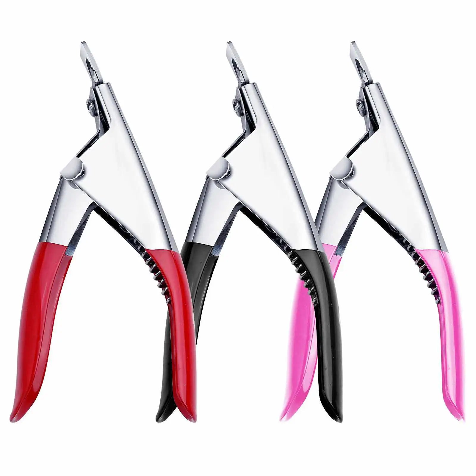MIischeering Nail Art Clippers U-shaped Nail Clippers Can Cut Three Shapes Mixed Batch of Nail Tools Supplies Wholesale