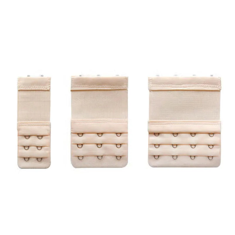 Sustainable Spandex Polyester Back Strap Extender Alloy Bra Hooks and Eyes Bra Accessories