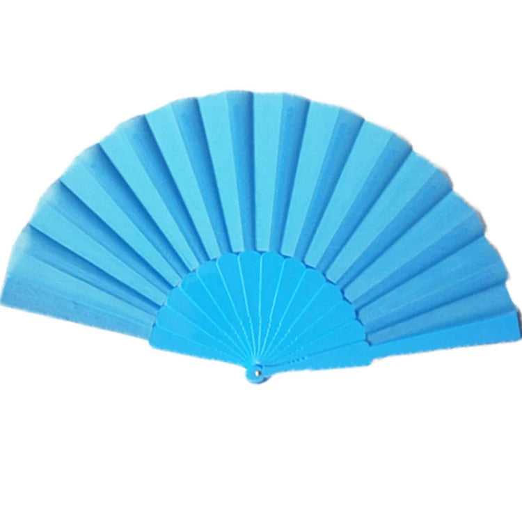 Custom Personalised Promotional Gift Folding Fan Plastic Bone Handheld Fans