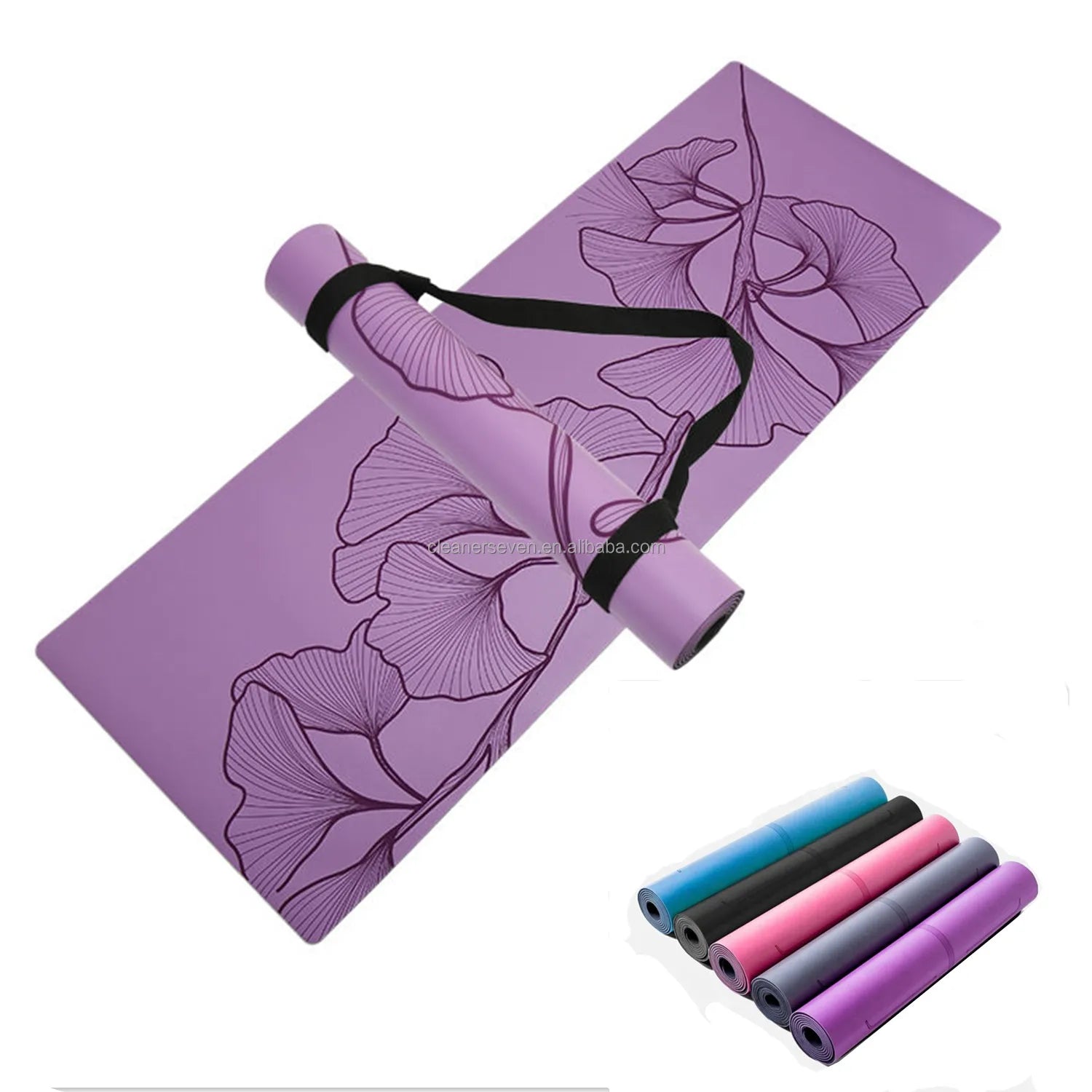 Custom Non Slip Natural Rubber PU Yoga Mat Factory