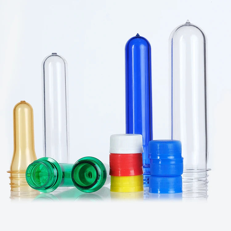 Custom Printed  Milky White New Material Preformed Pet  Preforms for Water Bottles