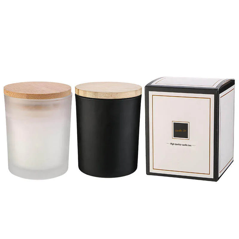 Empty Luxury Candle Wholesale Custom Packaging Glass Container Vela Small Unique Candle Jar Candle Containers