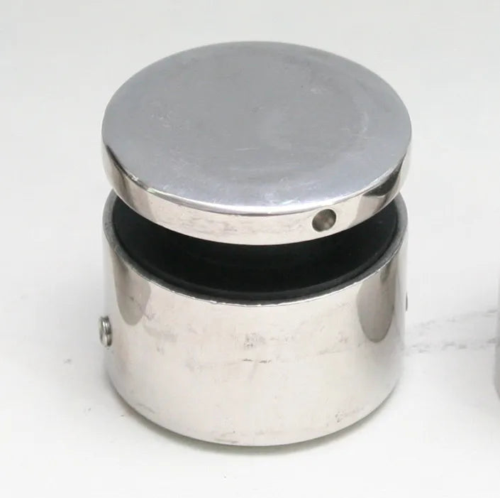 Casting Glass Standoff Adapter 316 Stainless Steel Modern Outdoor Mirror Polish Finish Easy Install Rust Resistant 50*30 5 Ye
