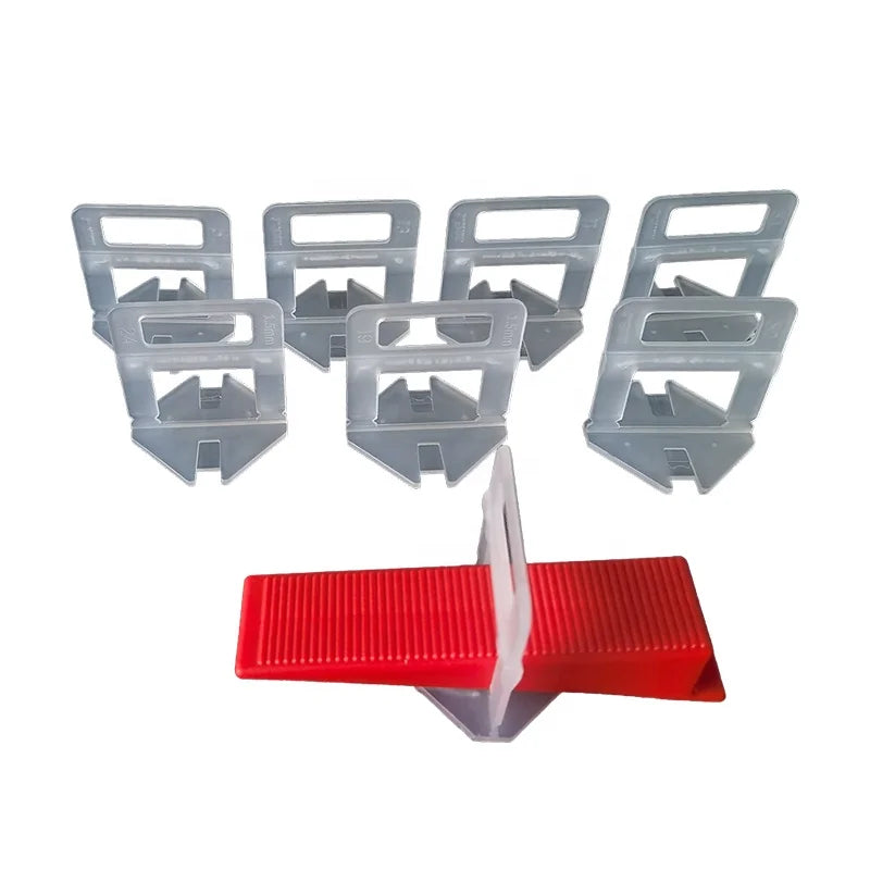 Modern Design Quality Tile Clips Leveling System Spacer in 1mm 1.5mm 2mm 2.5mm 3mm Sizes