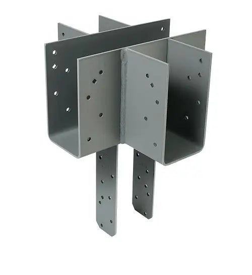 Quick Install Metal Building Accessories-Stainless Steel Cross Post Cap Column to Beam Connectors Carton Box Packing
