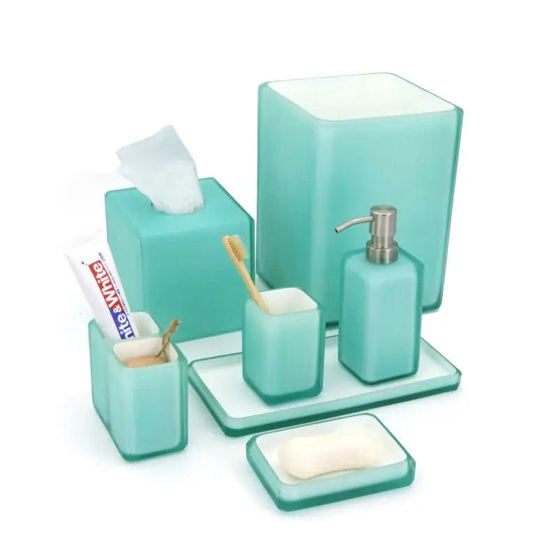 Luxury Resin Bathroom Accessories Luxury Bathroom Accessories Set Black Bathroom Accessories for Home and Hotel