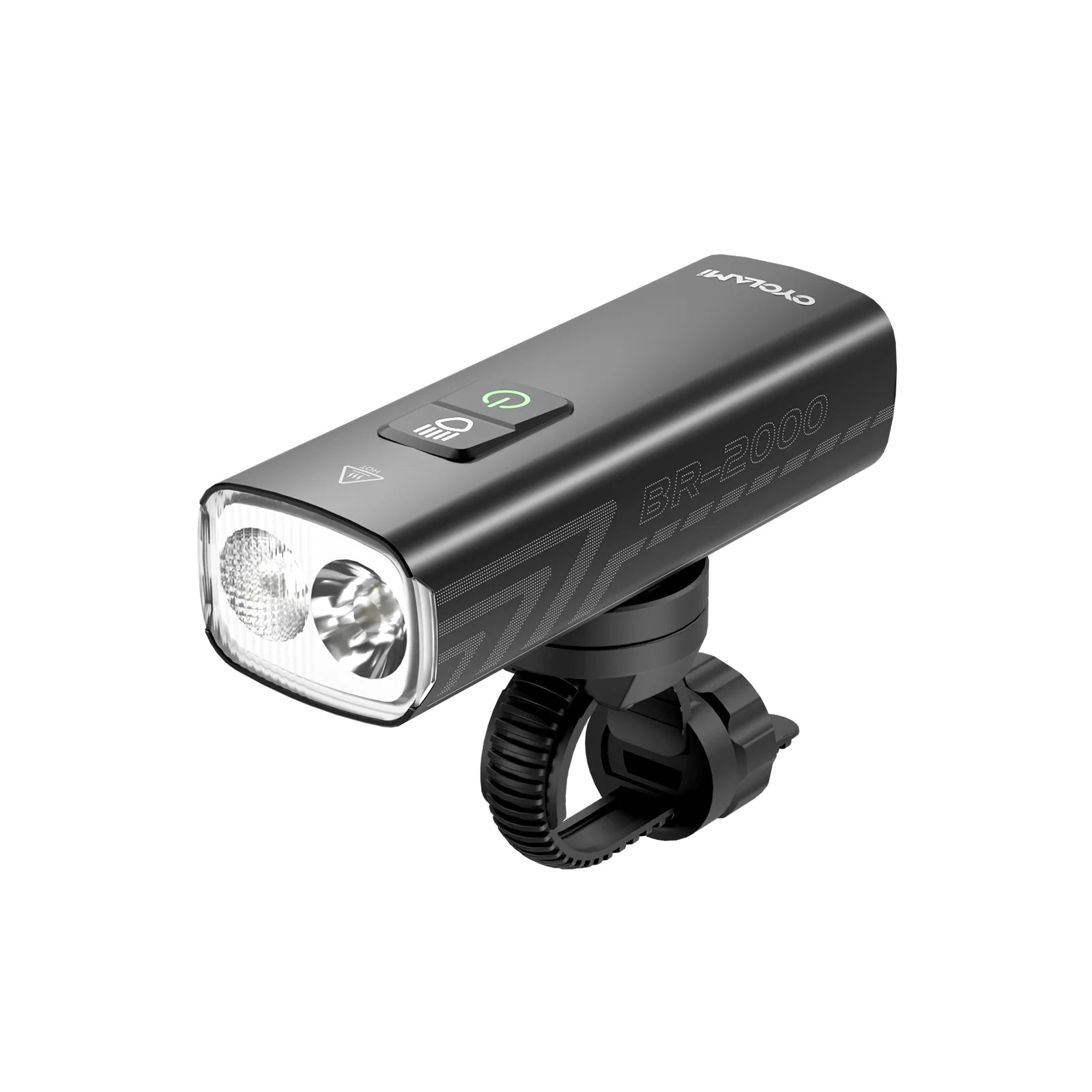 CYCLAMI 2000 Lumen Bike Front Light Waterproof Bicycle LED Light Flashlight Type-C Charging Cycling HeadLight