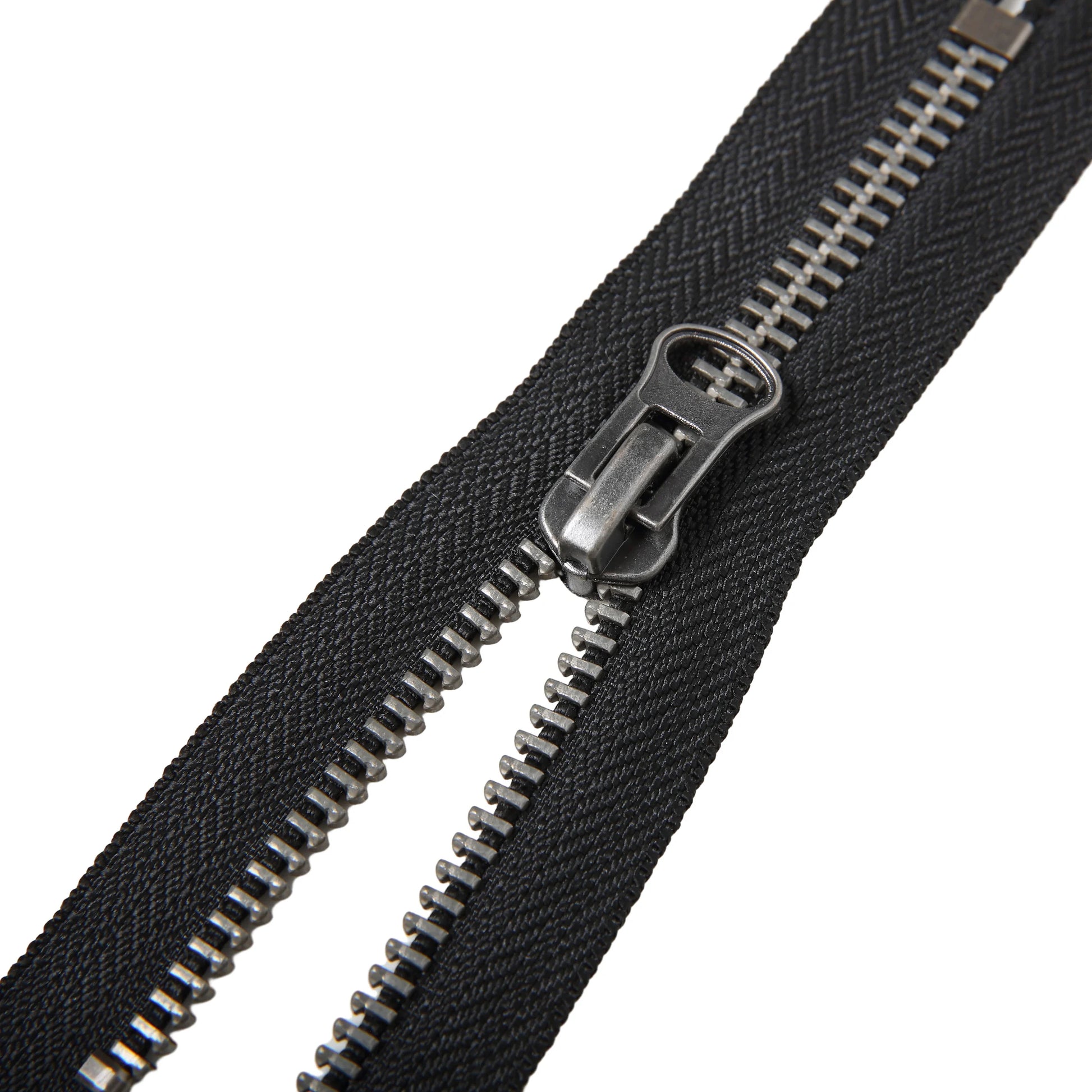 Hot Selling Ancient Silver Open End Zip Garment Accessory High Quality 5# Brass Zipper Eco-Friendly Metal Multi-Colors Widely