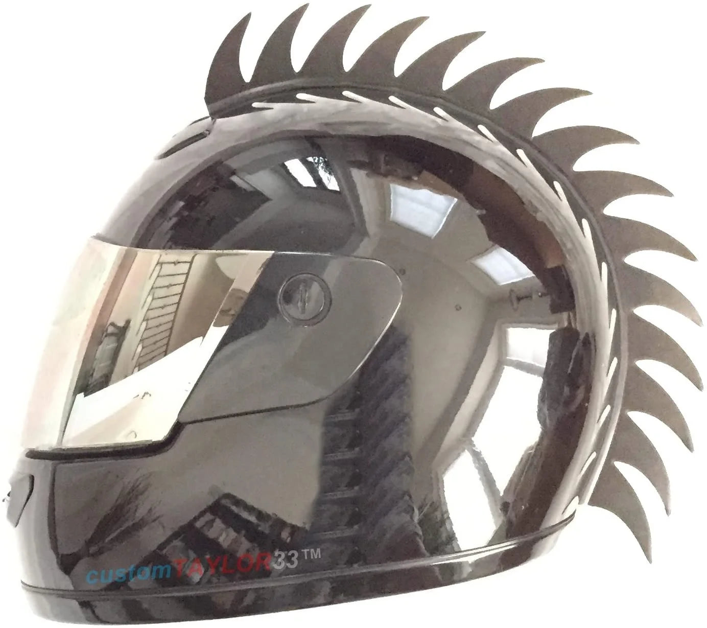 Mohawk for Helmet Wigs Hair Helmet Mohawk Helmet Decoration Hawk for Motorcycle Bicycle Sport