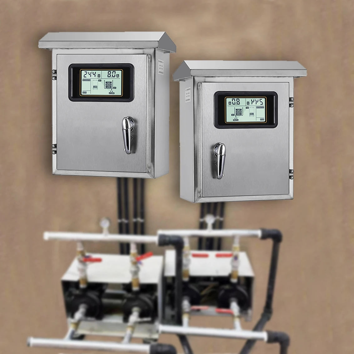 22KW/380VAC CE Certified Low Pressure 2-Year Warranty Easy Installation Intelligent Water Pump Controller for Household Pump