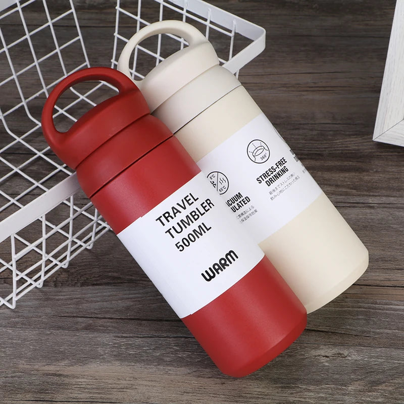Vacuum Bottle Japanese Style 350/500ML Travel Coffee Mugs Travel Coffee Mug