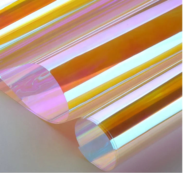 Dichroic Red Film Dichroic Nebula Window Film for Glass Decoration Paint protection Film Color