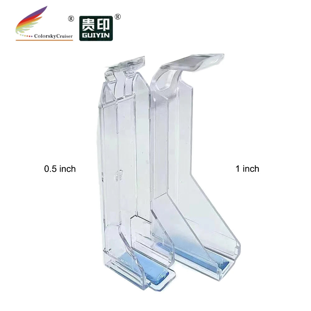 C38 Transparent Acrylic BluePad All-round Cartridge Protective Clip for HP  45 15 TIJ 2.5 TIJ2.5 2588 2588M 25.4mm 1 Inch 100