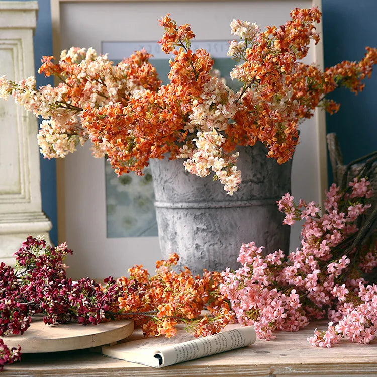 AF15956 Castle Factory Various  China Cheap Wholesale Artificial Lilac Flowers for Wedding Centerpiece Flower Decoration