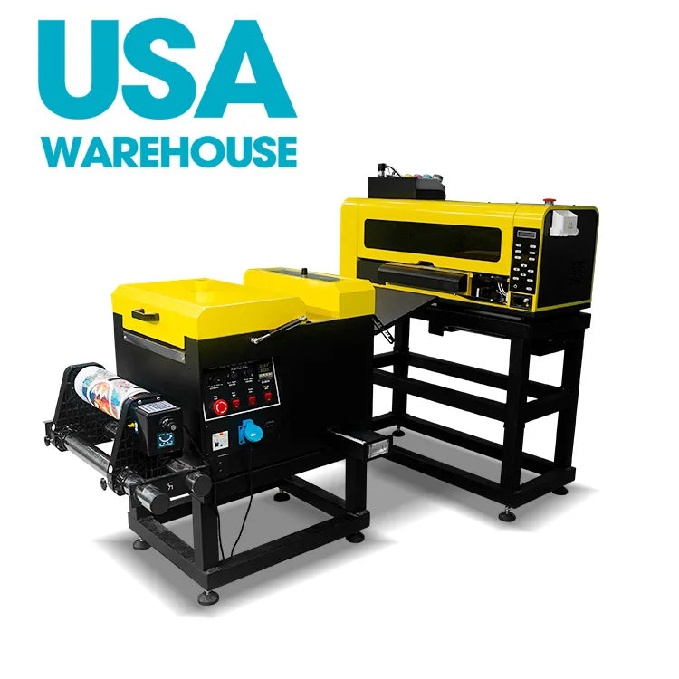 XinFlying USA Warehouse A3 Economic Automatic DTF Powder Shaker and Dryer Machine with Dual Original XP600 Printhead
