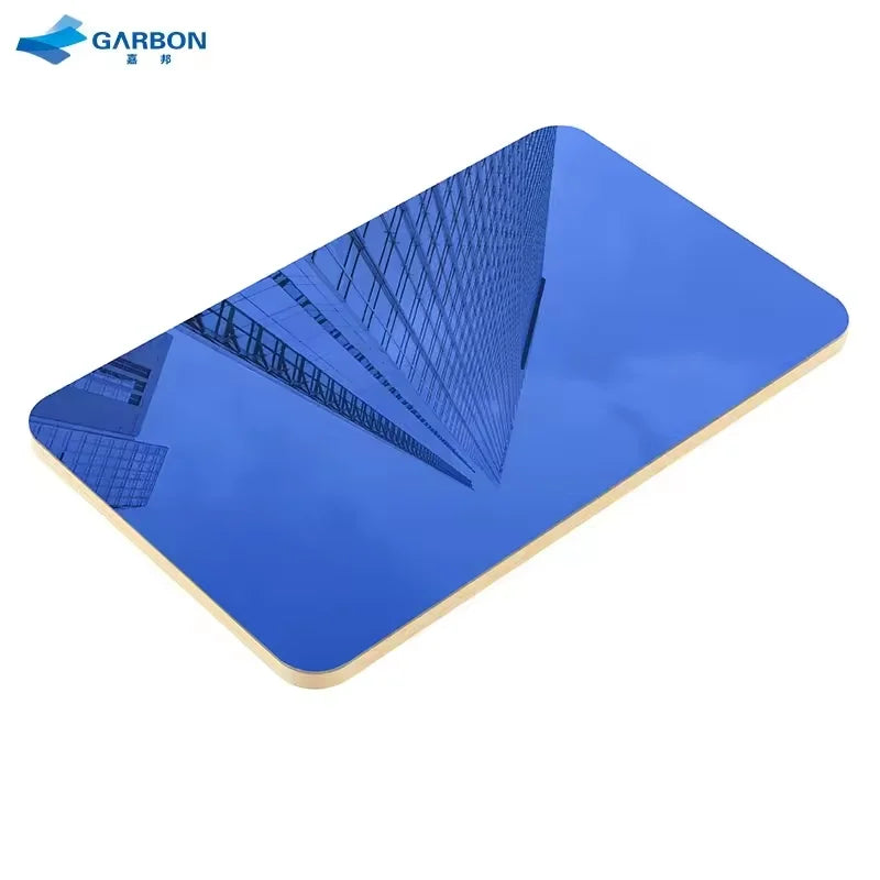 Modern Design Mirror Wall Panel Geometric Pattern Waterproof Fireproof PVC Ceiling Household Entertainment Interior Decoratio