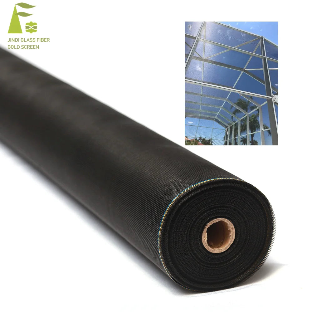 JINDI High Tensile Modern Design Fiberglass Swimming Pool Enclosure Screen with 5 Years Warranty for Outdoor Use